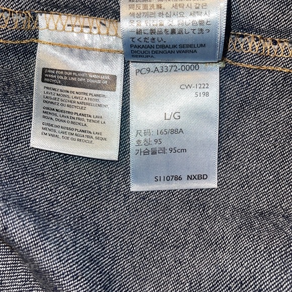 Levis Hasina Tunic Shirt women’s size L oversized loose fit - Picture 9 of 9